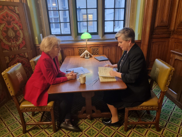 Meeting with Dame Andrea Leadsom DBE MP to discuss pharmaceutical services 